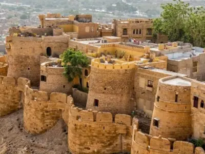 Jaisalmer Fort khám phá kiến trúc vàng và lịch sử độc đáo