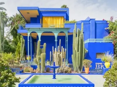 Jardin Majorelle khu vườn xanh mát nổi tiếng ở Marrakesh