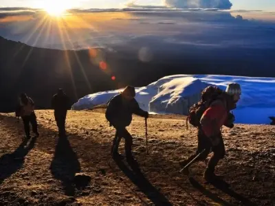 Núi Kilimanjaro nóc nhà Châu Phi với cảnh quan tuyệt đẹp