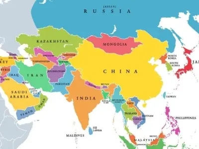 Sự khác biệt tự nhiên giữa các vùng địa lý Châu Á đặc sắc