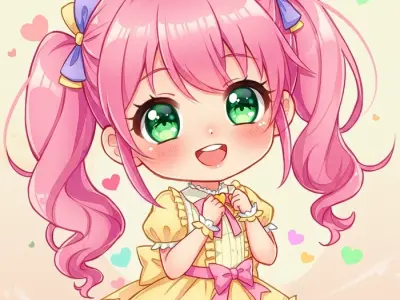 Khám phá bộ hình ảnh chibi nữ cute đầy quyến rũ mê hoặc