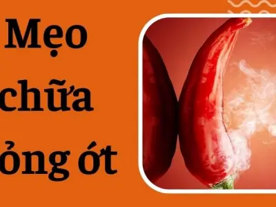 Đừng dại dùng nước! Thử ngay mẹo chữa bỏng ớt này