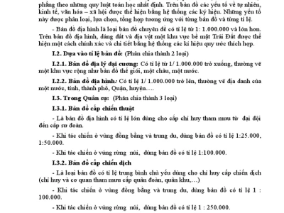 Bản đồ địa hình là gì những điều cần biết về bản đồ địa hình