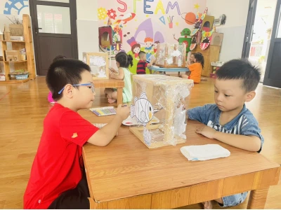 Khám phá thế giới đại dương qua nét vẽ mầm non sáng tạo