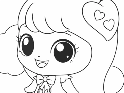 Khám phá Thế giới Tranh Tô Màu Anime Chibi Cute Đáng Yêu