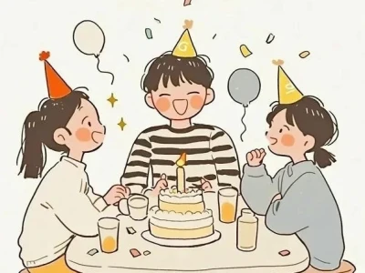 Khám phá tranh chibi hình vẽ cute chúc mừng sinh nhật 2026