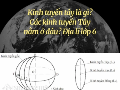 Kinh tuyến đông là gì? Hướng dẫn chi tiết về kinh tuyến đông và tây
