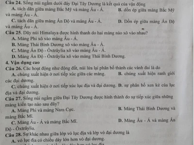 Mảng Kiến Tạo Toàn Là Vỏ Đại Dương: Phân Tích Chuyên Sâu