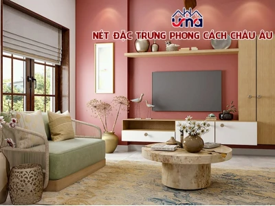 Nhà phong cách châu âu đơn giản vẻ đẹp tinh tế cho không gian sống