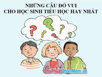 Tổng hợp câu đố thông minh cho học sinh tiểu học