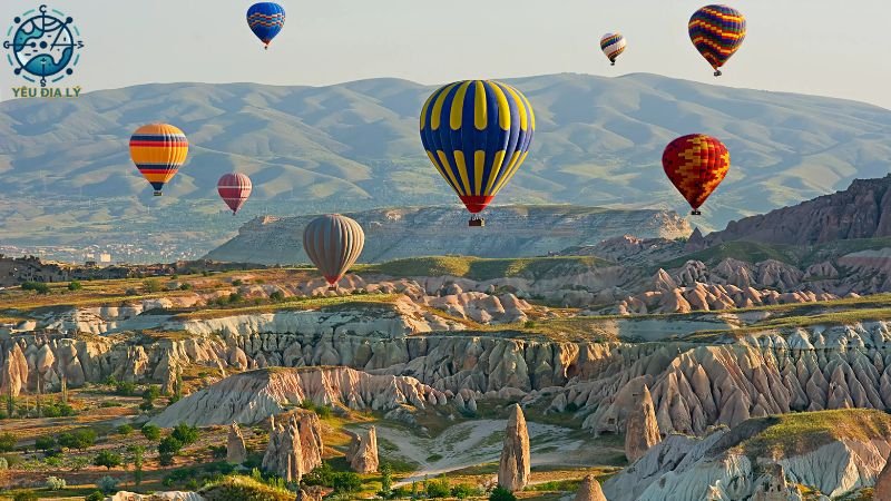 Khu vực Cappadocia