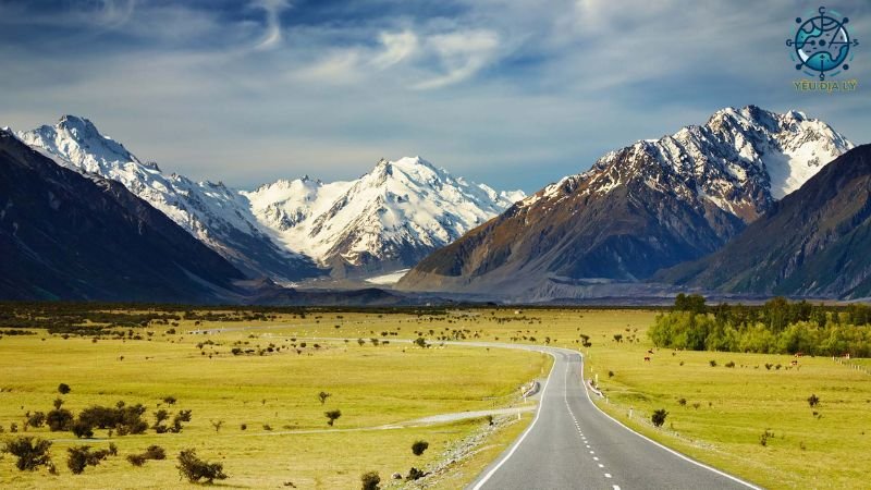 Địa hình đa dạng của New Zealand