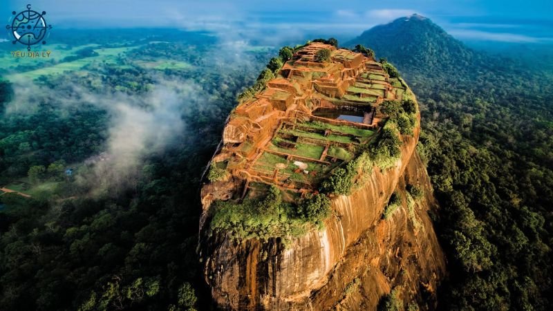 Địa hình Sri Lanka