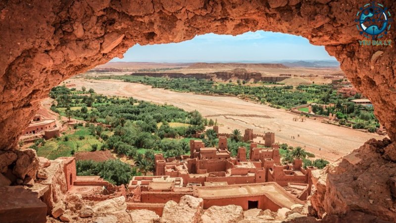 Thành phố màu đất sét Ben Haddou