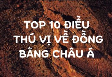 Top 10 điều thú vị về các đồng bằng Châu Á bạn nên biết